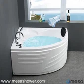 2017 ABS Hjørnesektor Enkel Design Jacuzzi Badekar